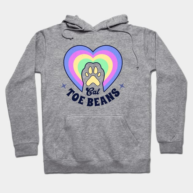 Toe Beans Cat Hoodie by SamCreations